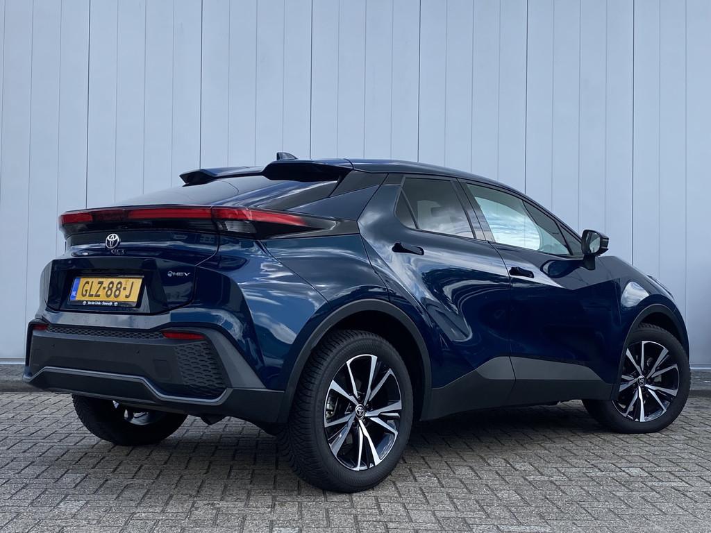 Toyota C-HR 1.8 Hybrid 140 Dynamic NL Auto Navi Dodehoek Det, 12 maanden, Euro 6, Blauw, Parkeersensor