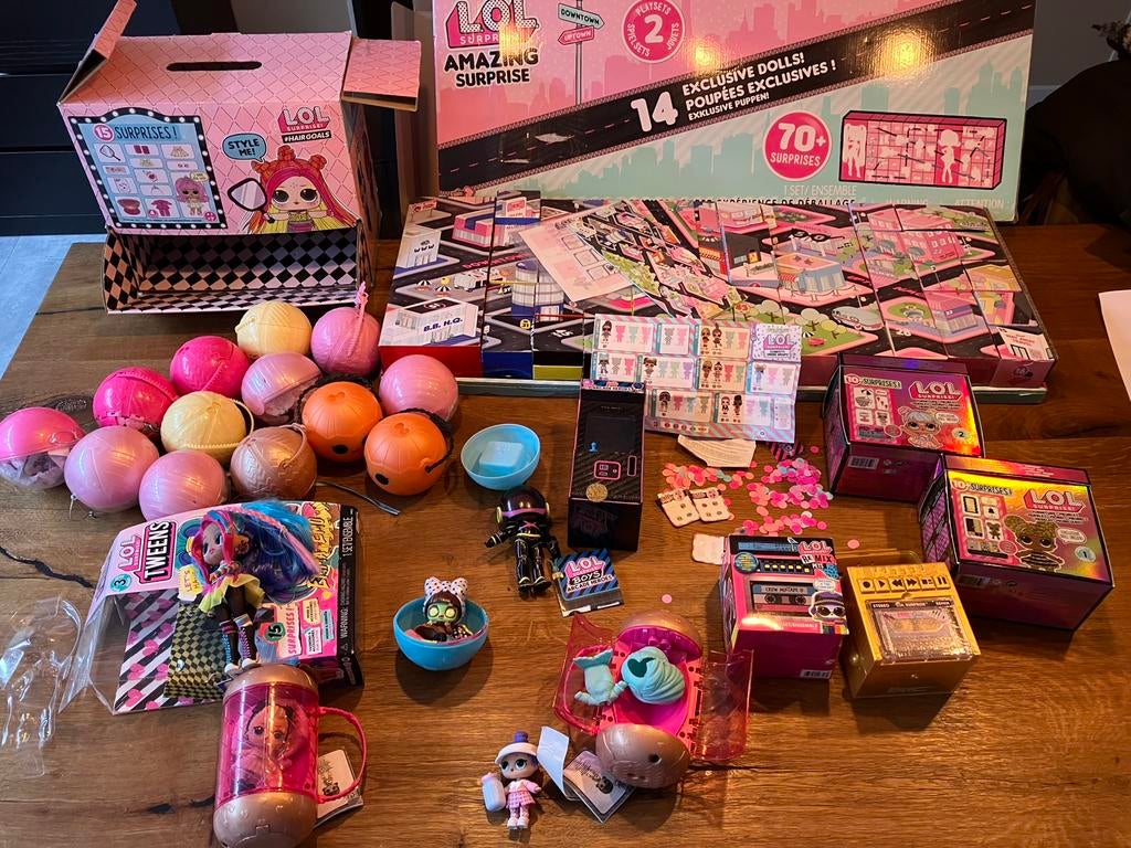 LOL Surprise bulk (33 poppetjes), Verzamelen, Ophalen of Verzenden, Gebruikt