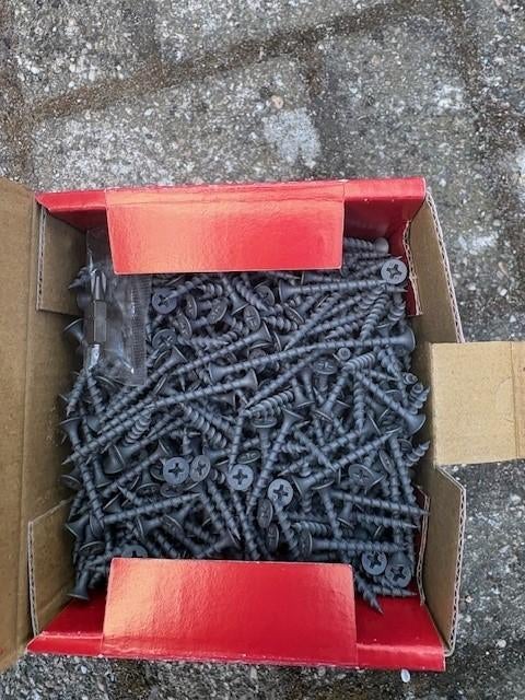 Partij schroeven 4.0x35 zwart, Ophalen, Nieuw, Minder dan 50 mm, Schroeven