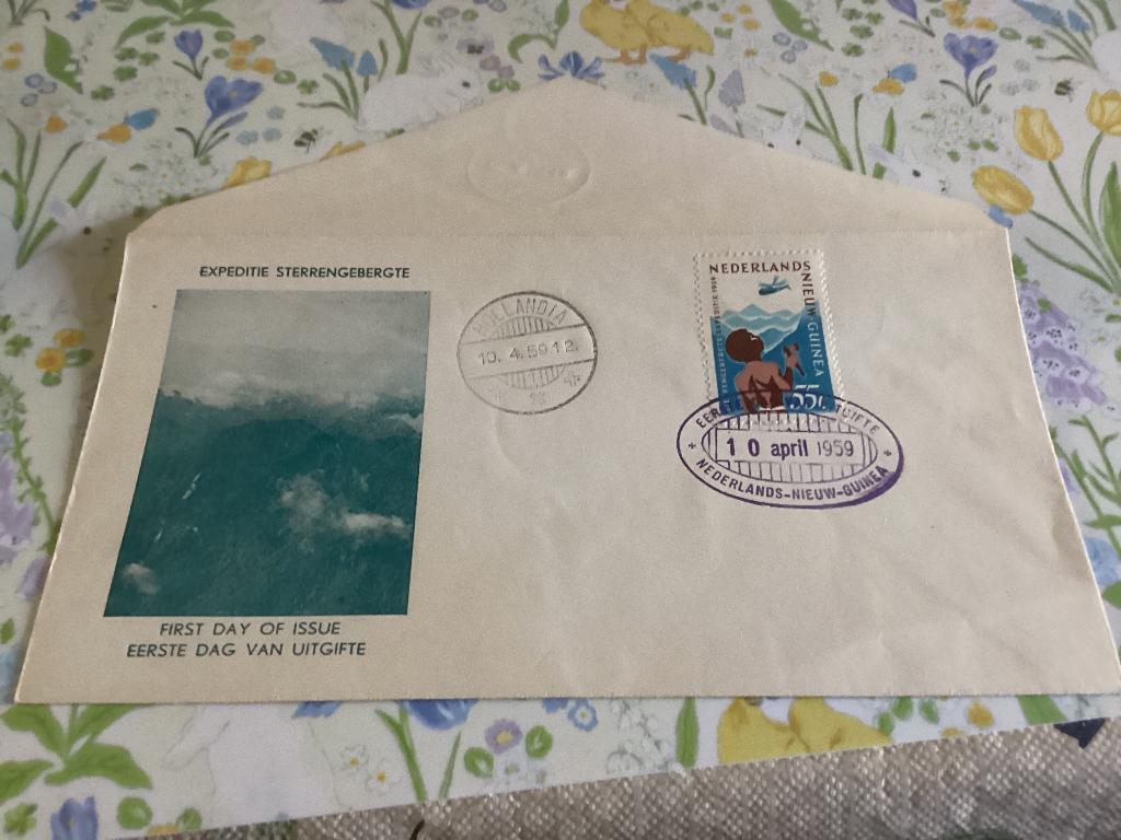 No875 Nederlands Nieuw Guinea E2 Heb van Nederland jaargang, Ophalen, Onbeschreven, Rest van de wereld