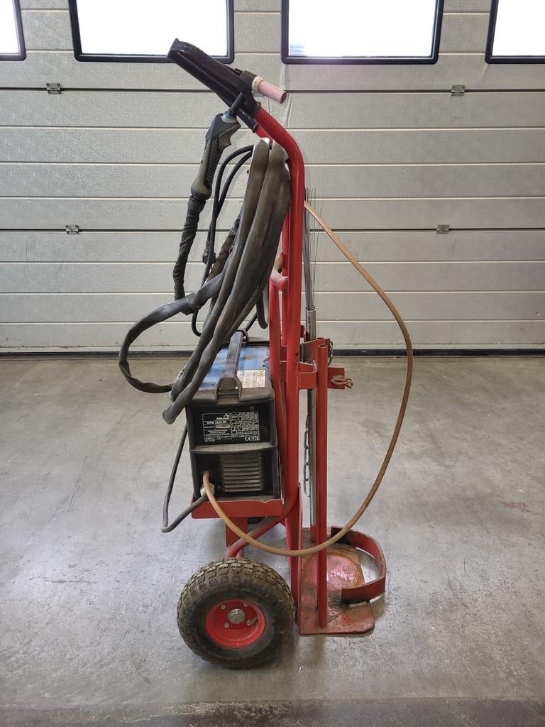 TIG lasapparaat Oerlikon op verrijdbaar onderstel, Doe-het-zelf en Verbouw, Gereedschap | Lasapparaten, Gebruikt, Tig, 150 tot 250 ampère