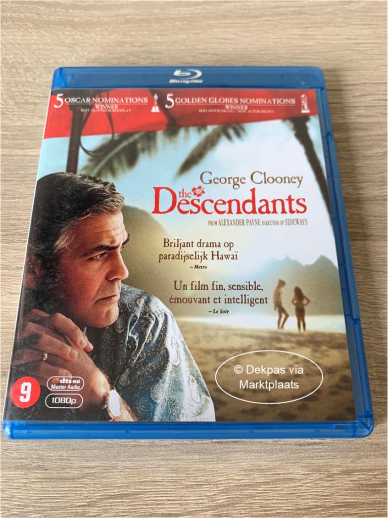 Blu-ray The Descendants - George Clooney, Ophalen of Verzenden, Gebruikt, Drama