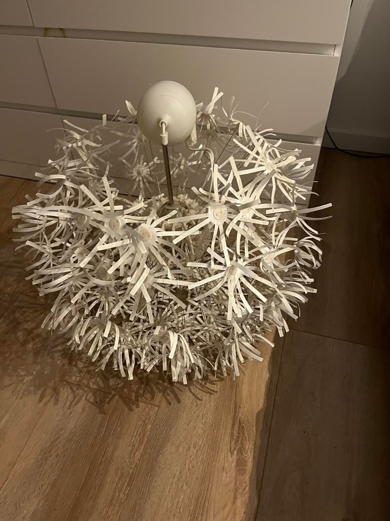 Hanglamp ikea wit, Ophalen, Gebruikt, Kunststof