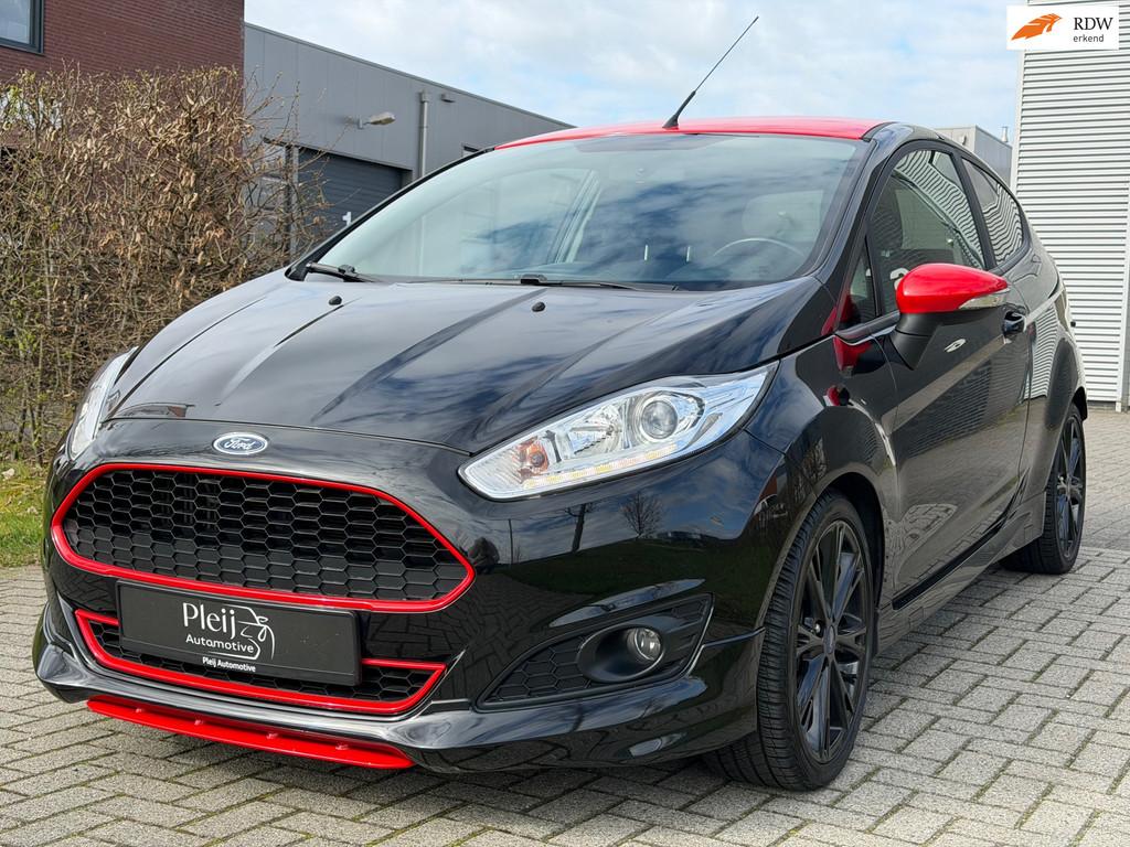 Ford Fiesta 1.0 EcoBoost Sport |140pk|Black Edition|Stoelver, Auto's, Voorwielaandrijving, Stof, Gebruikt, Zwart