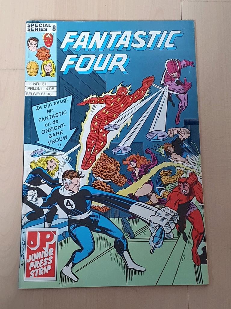 Te koop: Fantastic Four comic nr. 31, Eén comic, Ophalen of Verzenden, Gelezen, Europa