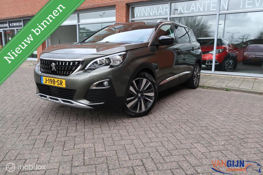 Peugeot 5008 1.2 PureTech Allure Automaat Navi 7 Persoons, Auto's, Gebruikt, Euro 6, 1199 cc, Origineel Nederlands