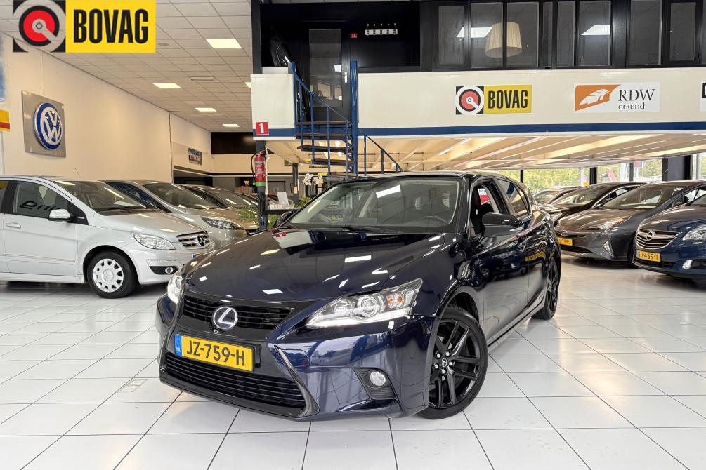 Lexus CT 200h Sport Edition Bovag Garantie (bj 2016), Gebruikt, Euro 6, 4 cilinders, Blauw