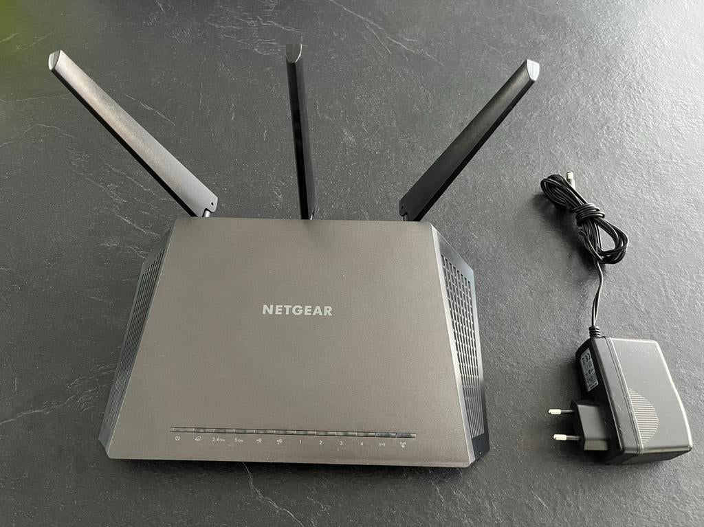 Netgear AC1900 / R7000 "Nighthawk" router, Computers en Software, Routers en Modems, Ophalen, Gebruikt, Router
