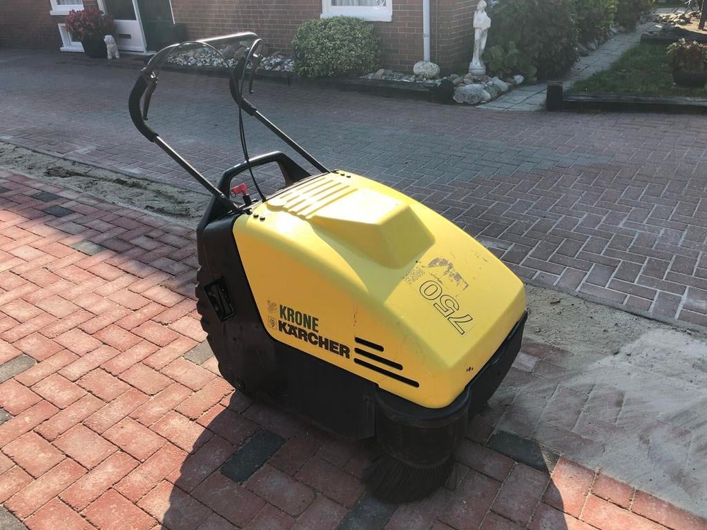 Krone Kärcher KSM 750 veegmachine, Doe-het-zelf en Verbouw, Reinigingsmachines, Ophalen of Verzenden, Gebruikt, Overige typen