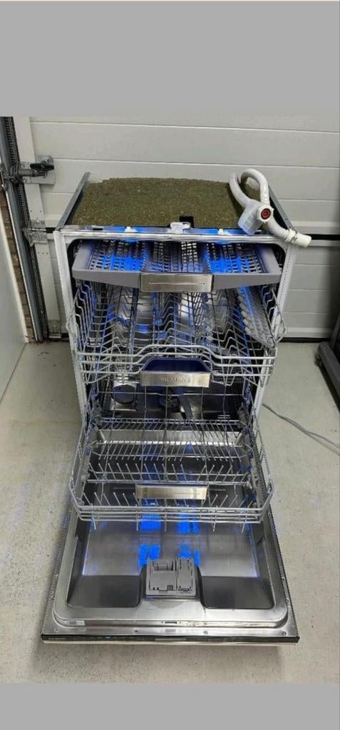 Siemens SX678X02TN Inbouwvaatwasser A+++ Zeolith 44dB, Ophalen, Zo goed als nieuw, Vrijstaand, Energieklasse A of zuiniger