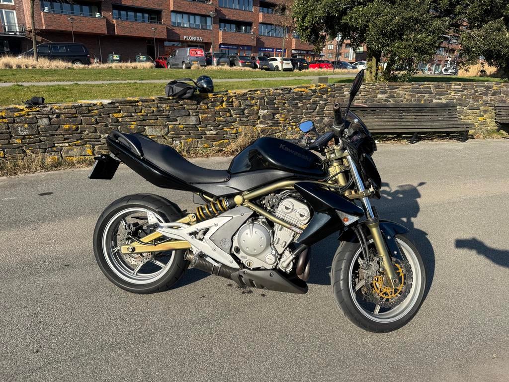 Kawasaki ER-6n 2007 - Goed onderhouden Naked Bike, Motoren, 2 cilinders, Sportuitlaat, Particulier, Meer dan 35 kW