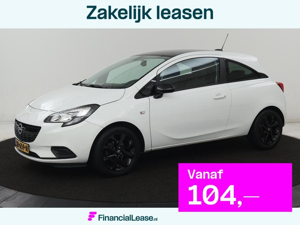 Opel Corsa 1.4 Black Edition | 1e eigenaar | Trekhaak | Carp, Voorwielaandrijving, Stof, Gebruikt, Origineel Nederlands