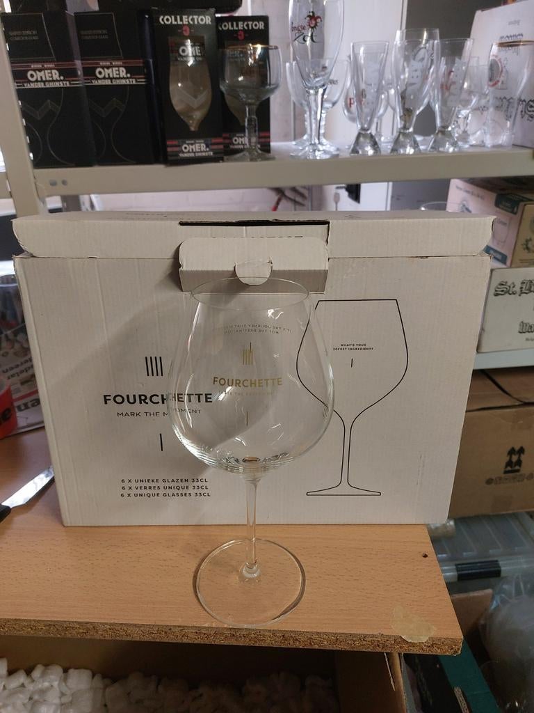 Fourchette glazen, Ophalen of Verzenden