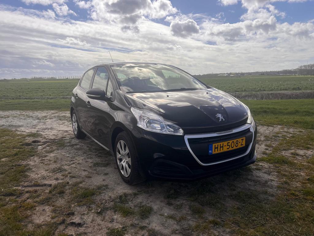 Peugeot 208 1.0 VTI 50KW/68PK 5-D 2015 Zwart, Auto's, Peugeot, Origineel Nederlands, Particulier, 3 cilinders, 999 cc