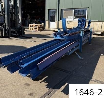 1646. Zwaar / paal / aanrijdbeveiliging / gegalvaniseerd, Doe-het-zelf en Verbouw, Metalen, Gebruikt, IJzer, Ophalen