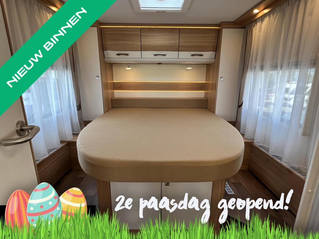 Dethleffs Advantage 7051 DBM Queensbed Hefbed Maxxfan Zonnep, Integraal, Airbags, 7 tot 8 meter, Elektrische ramen