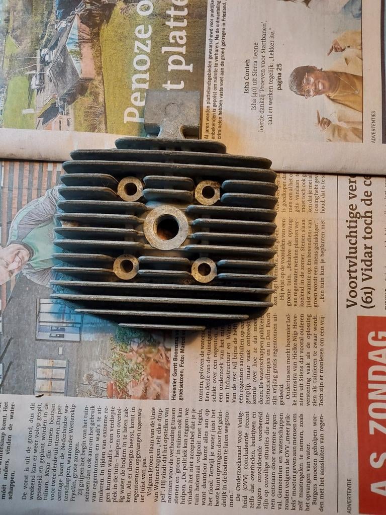 Tk nos cilinderkop jlo g49 hoekige blok geforceerdekoeling, Ophalen of Verzenden, Nieuw, Blok, Overige merken