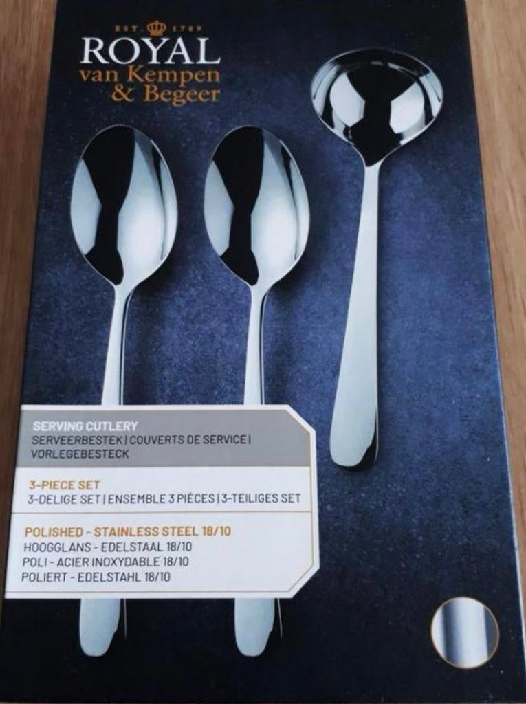 Royal Van Kempen & Begeer Serveerbestek, Huis en Inrichting, Keuken | Bestek, Nieuw, Ophalen of Verzenden, Rvs of Chroom, Vaatwasserbestendig