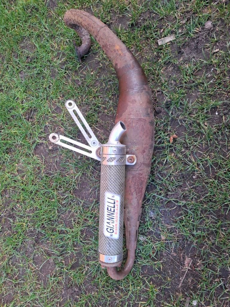 Giannelli reverse uitlaat yamaha aerox 2takt minarelli horiz, Ophalen, Uitlaat