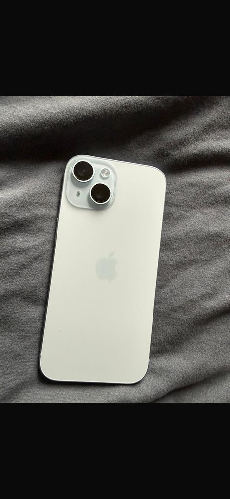 Iphone 15 blauw uitstekende staat, 128 GB, IPhone 15, Blauw, Ophalen of Verzenden