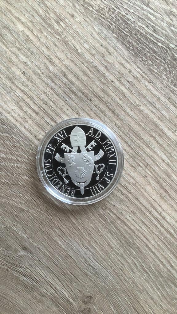 Euro munt Vaticaan 5 euro 2012 Proof, Postzegels en Munten, Munten | Europa | Euromunten, Ophalen of Verzenden, Vaticaanstad, 5 euro