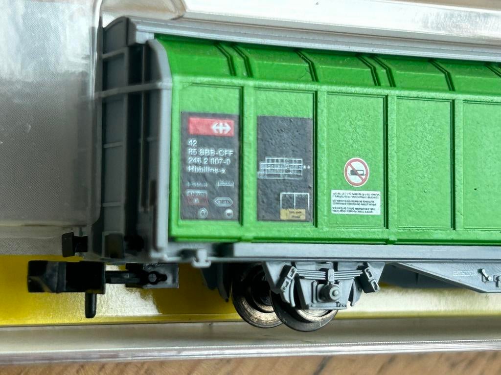 N minitrix 15602 SBB wagon nieuw staat, Gelijkstroom, Trix, Wagon, Ophalen of Verzenden