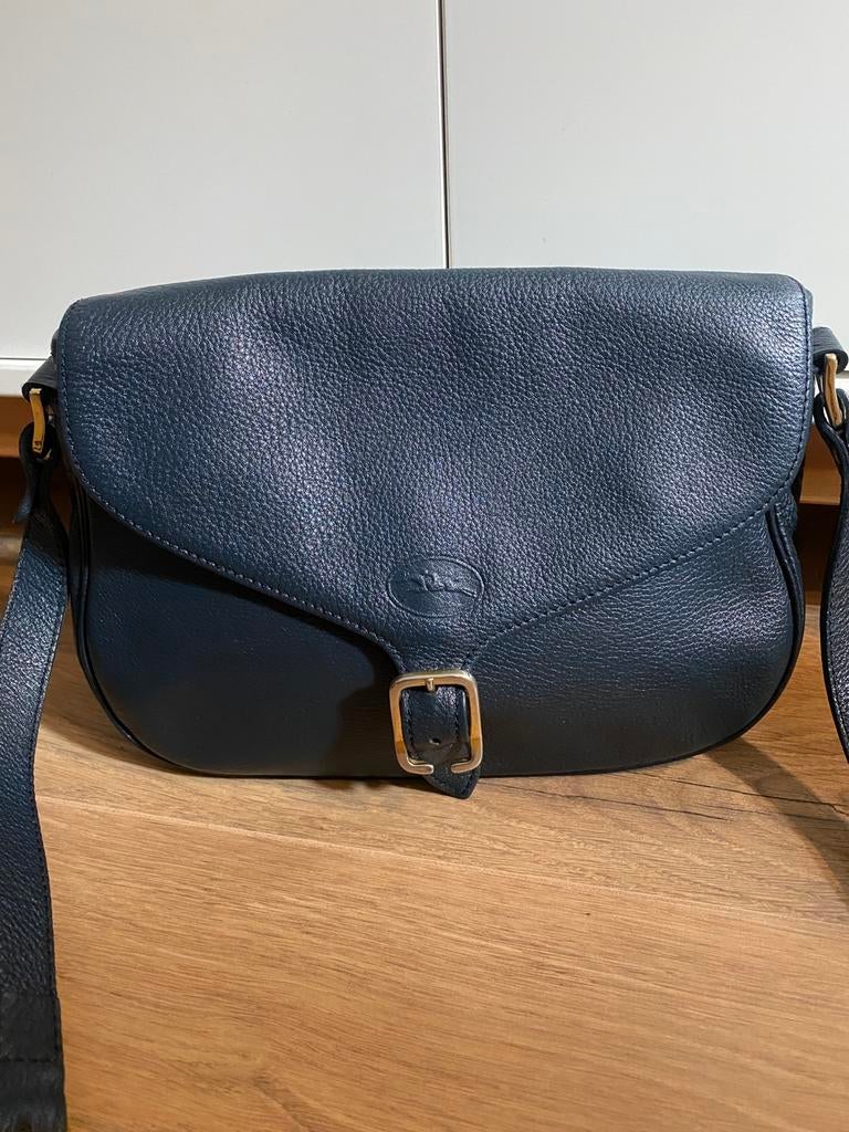 Longchamp tas, Overige merken, Gebruikt, Blauw, Ophalen of Verzenden