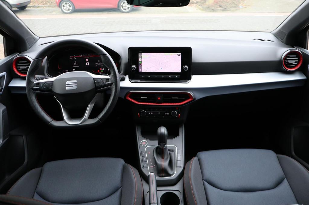 SEAT Ibiza 1.0 TSI FR Business Connect |Automaat|LED|Navi|Ca, Auto's, Seat, Stof, Gebruikt, 580 kg, 116 pk