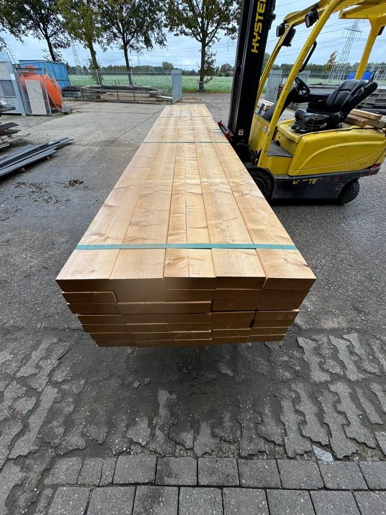 Vuren balken geschaafd 70x195, Ophalen, Nieuw, 250 cm of meer, Balken