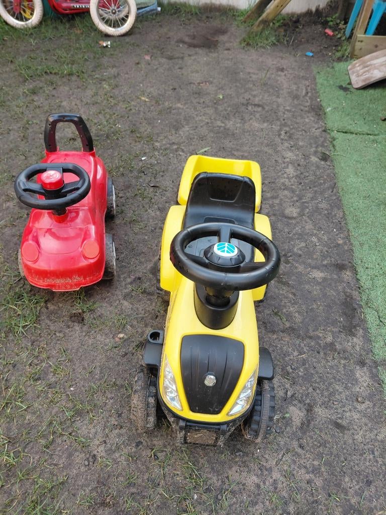 Tractor en autootje  gratis, Ophalen of Verzenden, Gebruikt