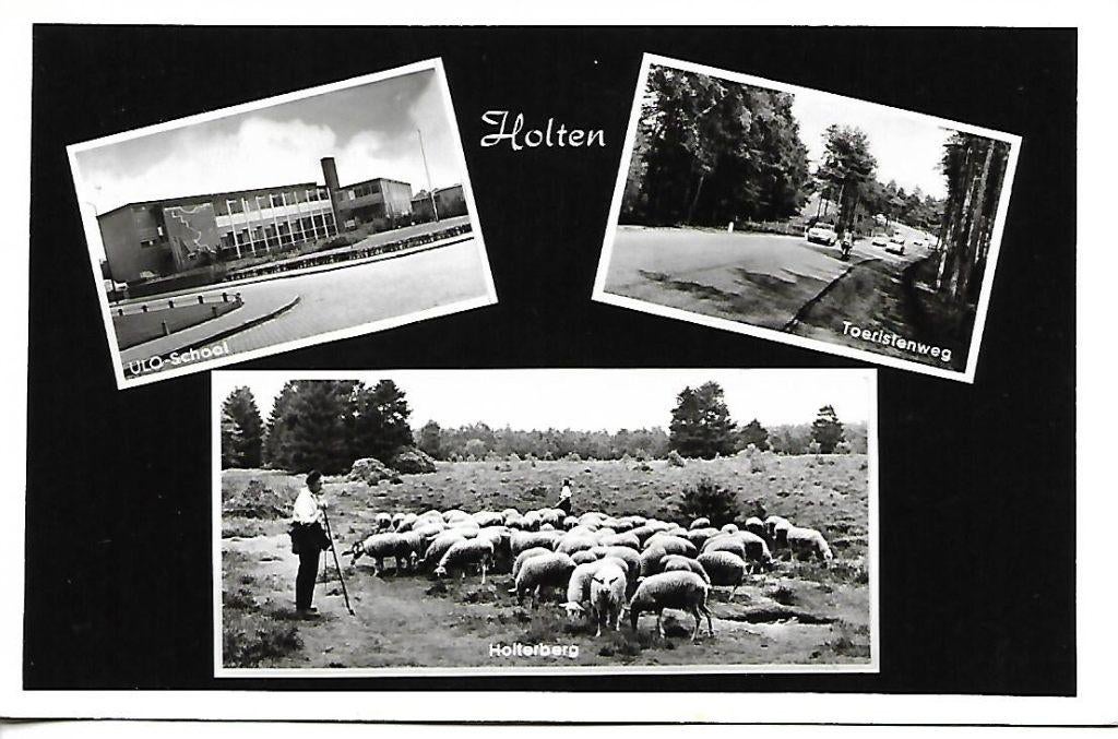 Holten- -3-luik., Verzenden, 1960 tot 1980, Gelopen, Overijssel