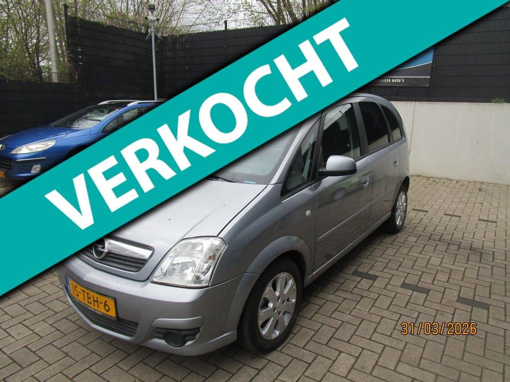 Opel Meriva 1.6-16V Essentia +Airco +Nieuwe Apk, Voorwielaandrijving, 15 km/l, Gebruikt, 4 cilinders