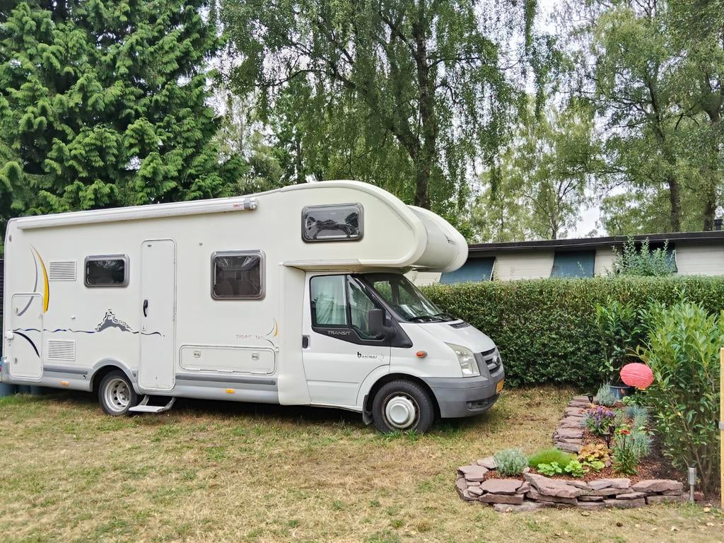 Ford Transit Alkoof 6p 2009 Victron installatie., Overige merken, 7 tot 8 meter, Particulier, Kachel