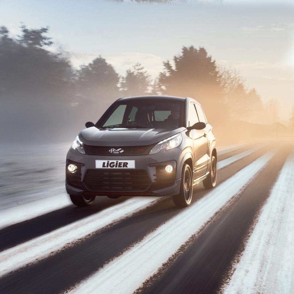 Private lease een brommobiel 45km auto van Ligier & Microcar, Nieuw, Ophalen of Verzenden, Ligier, 16 km/u of meer