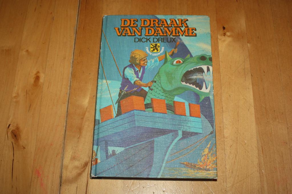 De draak van Damme, Dick Dreux, Zwarte Leeuwreeks, Ophalen of Verzenden, Gelezen, Dick Dreux, Fictie