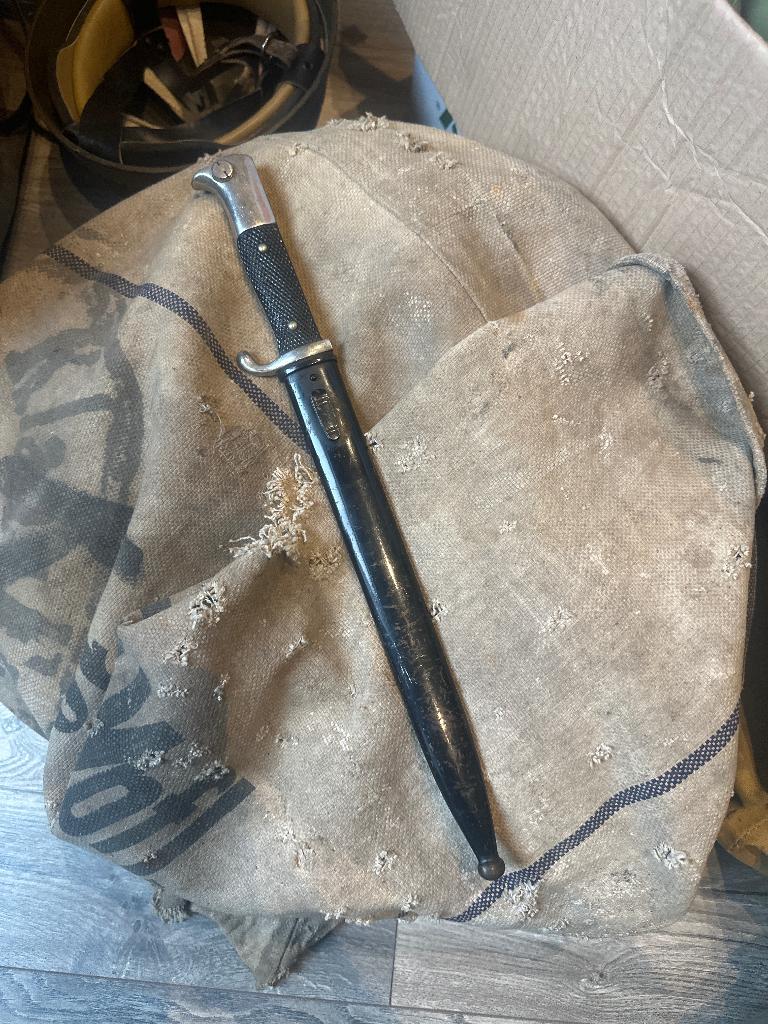 K98 parade bajonet ww2, Ophalen of Verzenden, Duitsland, Mes of Dolk