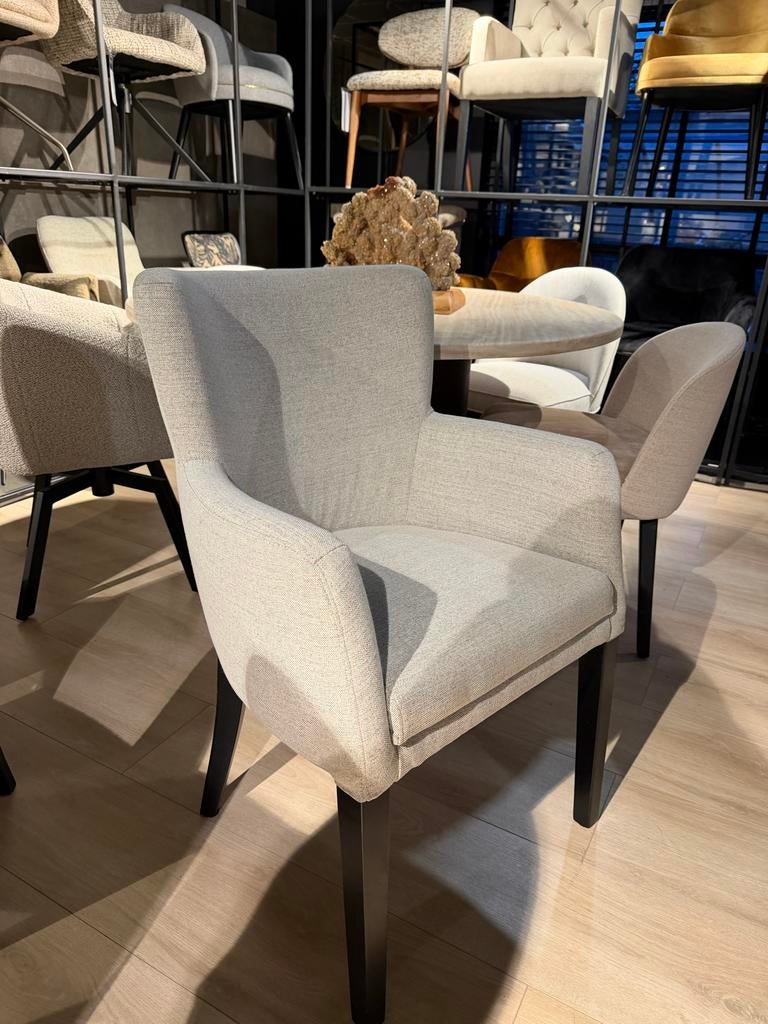 6 Stof Stoelen - Easy Clean - Nieuw, Nieuw, Ophalen of Verzenden, Vijf, Zes of meer stoelen, Stof