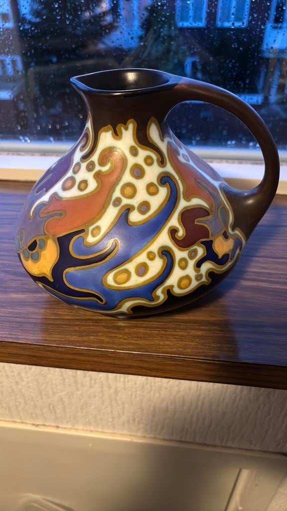 Kan, Antiek en Kunst, Antiek | Keramiek en Aardewerk, Ophalen of Verzenden