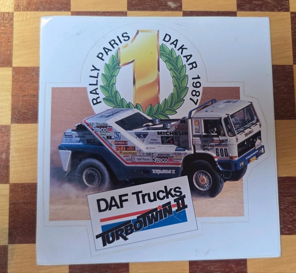 DAF Trucks Parijs Dakar Turbotwin II, Ophalen, Zo goed als nieuw, Overige merken, Onbekend