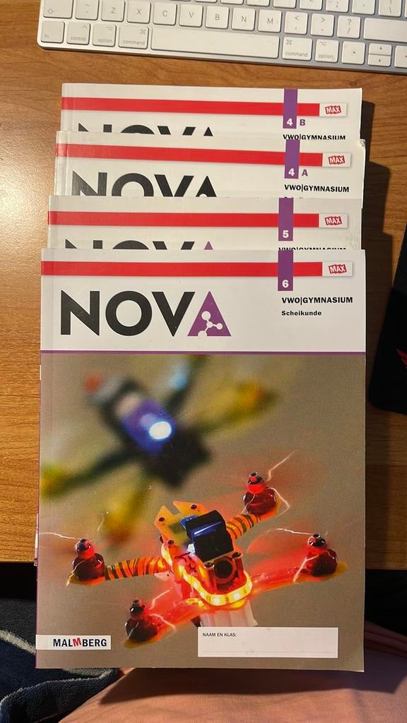 Nova Scheikunde VWO Gymnasium 4A, 4B, 5A, 5B en 6, VWO, Scheikunde, Malmberg, Nieuw