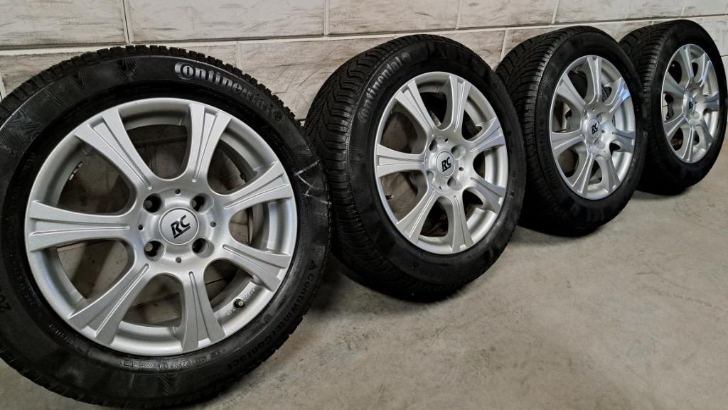 Lm-velgen 308 307 C4 Cactus Partner Berlingo 205/55/16, Auto-onderdelen, Gebruikt, 16 inch, Banden en Velgen, Personenwagen