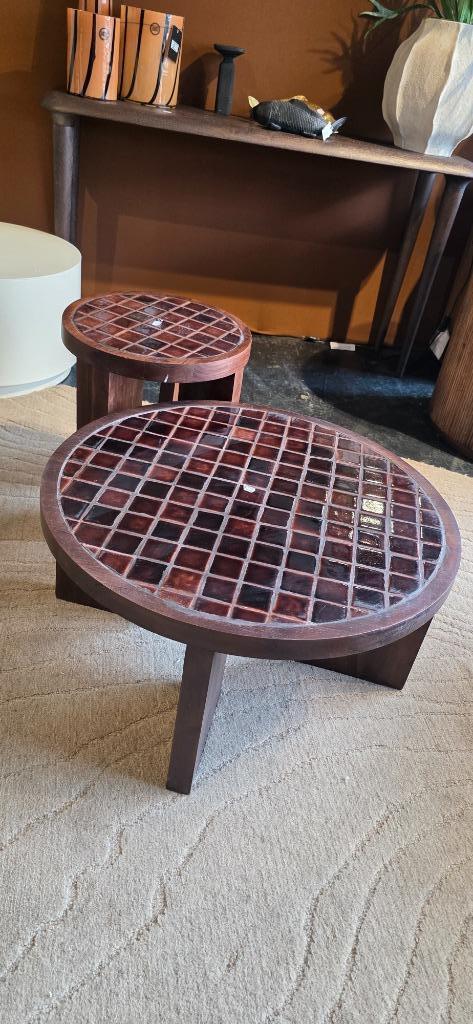 Ronde Salontafel & Bijzettafel Keramiek |  Showmodel, Ophalen, Bornsestraat 31, Rond, 50 tot 100 cm