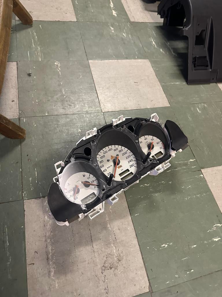 Mercedes SLK R170 Tellerklok Instrumentenpaneel, Ophalen, Gebruikt, Mercedes-Benz