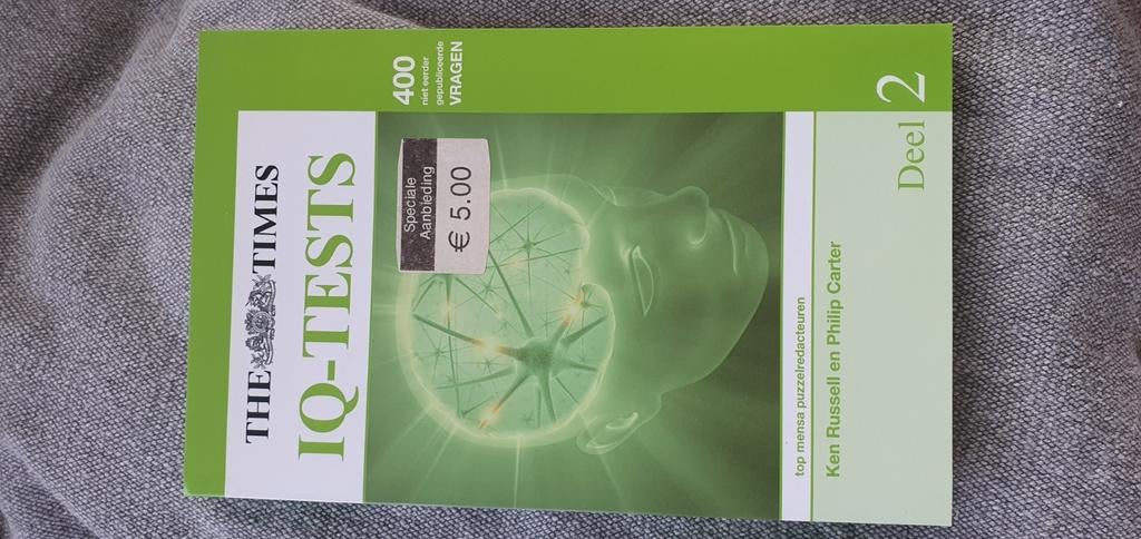 IQ tests. The Times., Ophalen of Verzenden, Nieuw