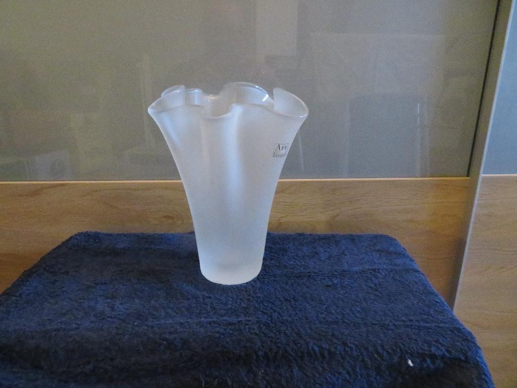 Glazen sier vaas, Ophalen, Overige kleuren, Minder dan 50 cm, Glas