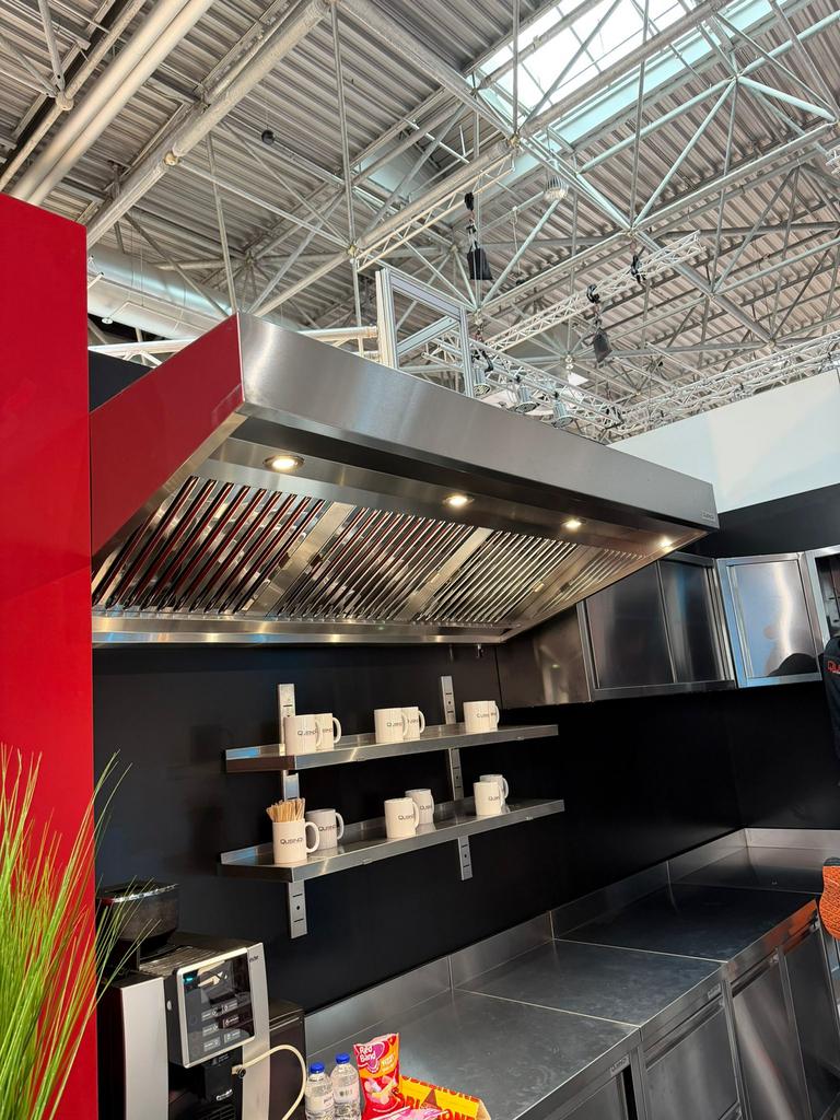 Rvs afzuigkap wandmodel met led verlichting, Ophalen, Nieuw, Wandschouwkap