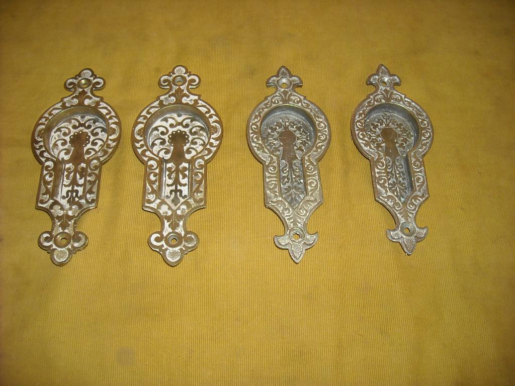 antieke komgrepen komgreep schuifdeur greep klink kom grepen, Ophalen of Verzenden