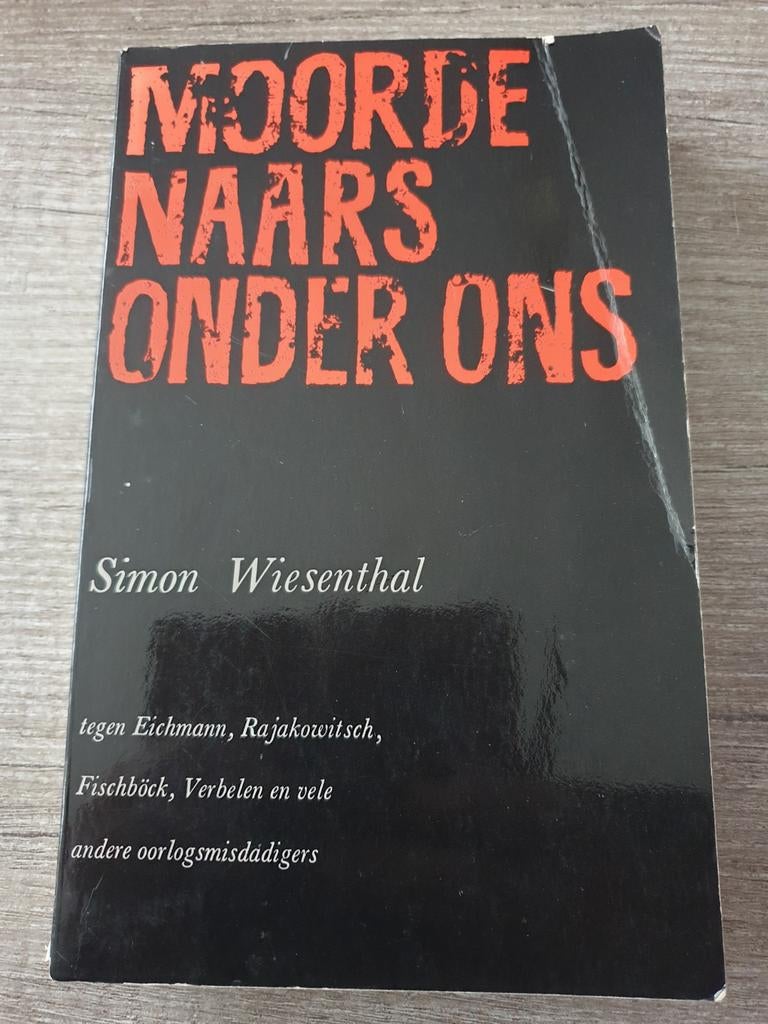 Moordenaars onder ons - Simon Wiesenthal, Ophalen of Verzenden, Gelezen, Simon Wiesenthal