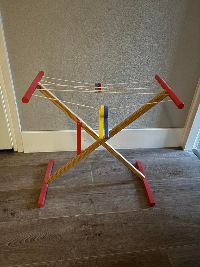 Speelgoed wasrek, Ophalen