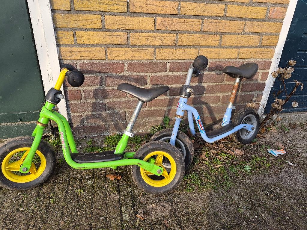 Loopfietsen 2 stuks, Ophalen, Gebruikt, Loopfiets